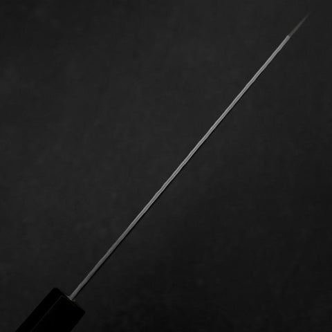 Bunka VG-10 Tsuchime Buffalo Ebony Handle 180mm (7”)-[Musashi]-[Japanese-Kitchen-Knives]