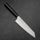 Bunka VG-10 Tsuchime Buffalo Ebony Handle 180mm (7”)-[Musashi]-[Japanese-Kitchen-Knives]
