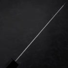 Bunka VG-10 Tsuchime Ebony Handle 180mm (7”)-[Musashi]-[Japanese-Kitchen-Knives]