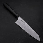 Bunka VG-10 Tsuchime Ebony Handle 180mm (7”)-[Musashi]-[Japanese-Kitchen-Knives]