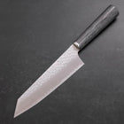 Bunka VG-10 Tsuchime Oval Charcoal Handle 165mm (6.5”)-[Musashi]-[Japanese-Kitchen-Knives]