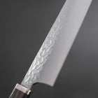 Bunka VG-10 Tsuchime Oval Charcoal Handle 180mm (7”)-[Musashi]-[Japanese-Kitchen-Knives]