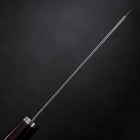 Bunka VG-10 Tsuchime Oval Mahogany Handle 165mm (6.5”)-[Musashi]-[Japanese-Kitchen-Knives]