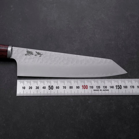 Bunka VG-10 Tsuchime Oval Mahogany Handle 165mm (6.5”)-[Musashi]-[Japanese-Kitchen-Knives]