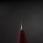 Bunka VG-10 Tsuchime Oval Red Handle 180mm (7”)-[Musashi]-[Japanese-Kitchen-Knives]
