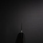 Bunka White Steel #2 Bokashi Buffalo Ebony Handle 165mm (6.5”)-[Musashi]-[Japanese-Kitchen-Knives]