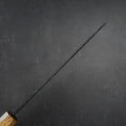 Bunka White Steel #2 Kurouchi Yaki Urushi Handle 190mm (7.5”)-[Musashi]-[Japanese-Kitchen-Knives]