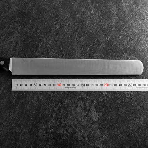 Cake knife Molybdenum Polished Western Handle 270mm (10.6”)-[Musashi]-[Japanese-Kitchen-Knives]