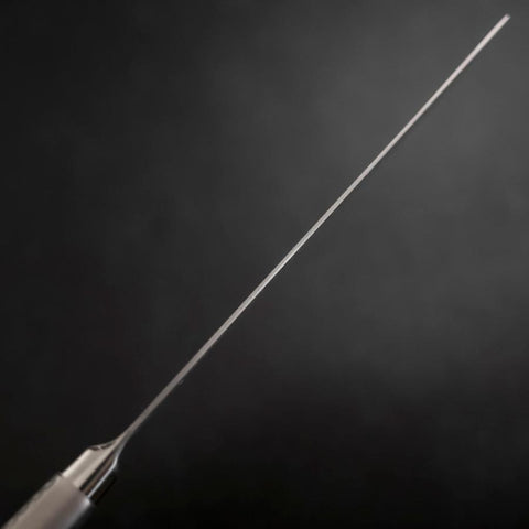 Chinese Cleaver AUS-8 Nashiji Western Stainless Handle 205mm (8.1”)-[Musashi]-[Japanese-Kitchen-Knives]