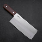 Chinese Cleaver VG-10 Polished Cherry Handle 180mm (7”)-[Musashi]-[Japanese-Kitchen-Knives]