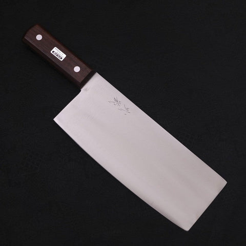 Chinese Cleaver Yasukihagane 220mm-[Musashi]-[Japanese-Kitchen-Knives]