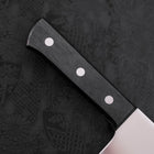 Chopper Molybdenum Polished Black Handle 150mm (5.9”)-[Musashi]-[Japanese-Kitchen-Knives]