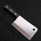 Chopper Molybdenum Polished Black Handle 150mm (5.9”)-[Musashi]-[Japanese-Kitchen-Knives]