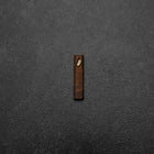 Chopstick Rest – Shell-Inlaid Sakura Brown-[Musashi]-[Japanese-Kitchen-Knives]