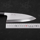 Deba AUS-10 Polished Buffalo Teak Handle 150mm (5.9”)-[Musashi]-[Japanese-Kitchen-Knives]