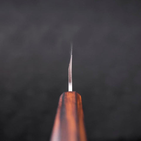 Deba AUS-8 Polished Sumi Urushi Handle 120mm (4.7”)-[Musashi]-[Japanese-Kitchen-Knives]