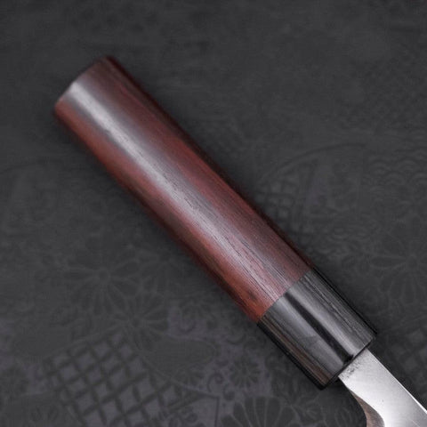 Deba Blue Steel #2 Damascus Shitan Handle 150mm (5.9”)-[Musashi]-[Japanese-Kitchen-Knives]