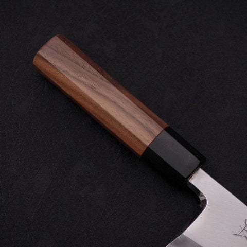 Deba Blue Steel #2 Kasumi Walnut Handle 150mm (5.9”)-[Musashi]-[Japanese-Kitchen-Knives]
