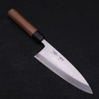 Deba Blue Steel #2 Kasumi Walnut Handle 180mm (7”)-[Musashi]-[Japanese-Kitchen-Knives]