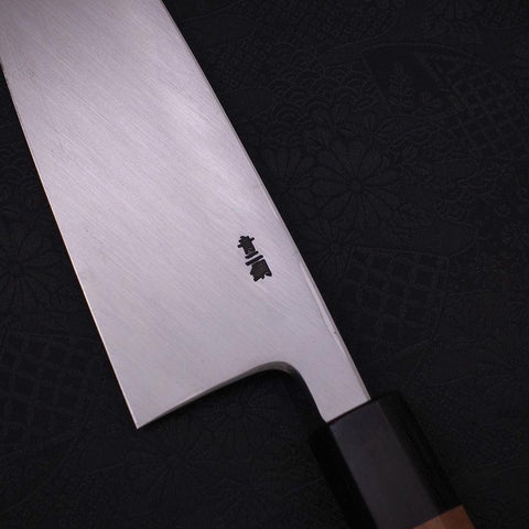 Deba Blue Steel #2 Kasumi Walnut Handle 210mm (8.3”)-[Musashi]-[Japanese-Kitchen-Knives]