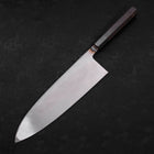 Deba Blue Steel #2 Kurouchi Buffalo Ebony Handle 270mm - Thick (10.6”)-[Musashi]-[Japanese-Kitchen-Knives]