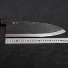 Deba Blue Steel #2 Kurouchi Buffalo Ebony Handle 270mm - Thin (10.6”)-[Musashi]-[Japanese-Kitchen-Knives]