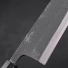 Deba Blue Steel #2 Kurouchi Buffalo Ebony Handle 300mm - Thick (11.8”)-[Musashi]-[Japanese-Kitchen-Knives]