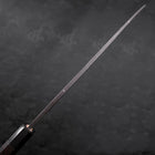 Deba Blue Steel #2 Kurouchi Buffalo Ebony Handle 300mm - Thick (11.8”)-[Musashi]-[Japanese-Kitchen-Knives]