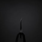 Deba Blue Steel #2 Kurouchi Chokin Dragon Buffalo Ebony Handle 150mm (5.9”)-[Musashi]-[Japanese-Kitchen-Knives]