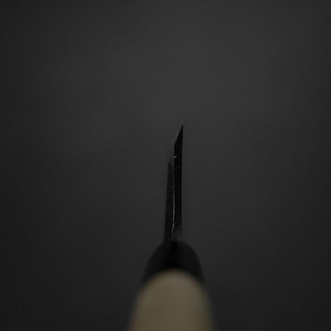 Deba Blue Steel #2 Kurouchi Magnolia Handle 150mm (5.9”)-[Musashi]-[Japanese-Kitchen-Knives]