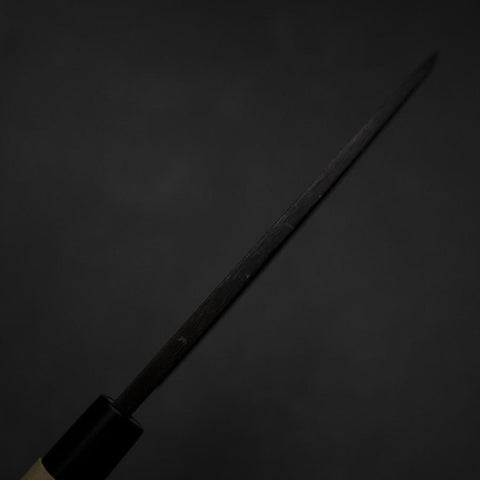 Deba Blue Steel #2 Kurouchi Magnolia Handle 165mm (6.5”)-[Musashi]-[Japanese-Kitchen-Knives]