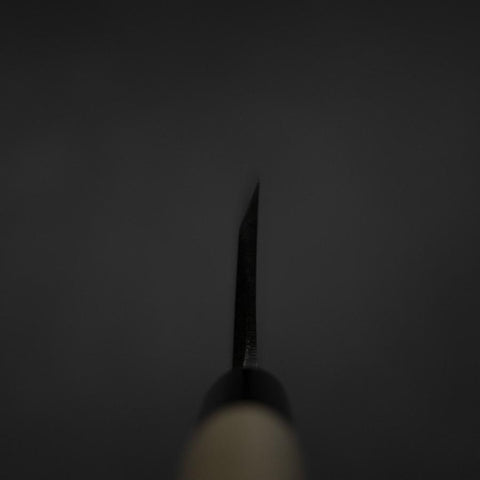 Deba Blue Steel #2 Kurouchi Magnolia Handle 180mm (7”)-[Musashi]-[Japanese-Kitchen-Knives]