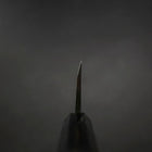 Deba Blue Steel #2 Suminagashi Buffalo Ebony Handle 150mm (5.9”)-[Musashi]-[Japanese-Kitchen-Knives]