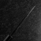Deba Double Bevel Blue Steel #2 Kurouchi Shitan Handle 150mm (5.9”)-[Musashi]-[Japanese-Kitchen-Knives]