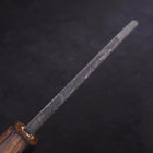 Deba Double Bevel White Steel #2 Kurouchi Sumi Urushi Handle 105mm (4.1”)-[Musashi]-[Japanese-Kitchen-Knives]