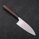 Deba Left Hand AUS-10 Polished Buffalo Wenge Handle 150mm (5.9”)-[Musashi]-[Japanese-Kitchen-Knives]