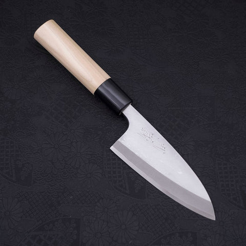 Deba SK Steel Kasumi Magnolia Handle 105mm (4.1”)-[Musashi]-[Japanese-Kitchen-Knives]