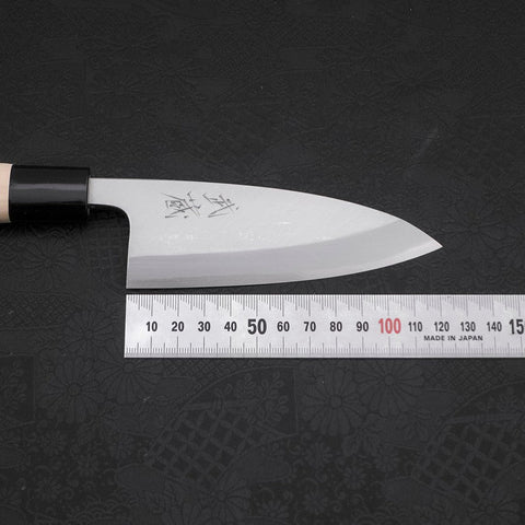 Deba SK Steel Kasumi Magnolia Handle 120mm (4.7”)-[Musashi]-[Japanese-Kitchen-Knives]