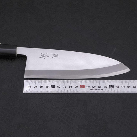 Deba SK Steel Kasumi Magnolia Handle 180mm (7”)-[Musashi]-[Japanese-Kitchen-Knives]