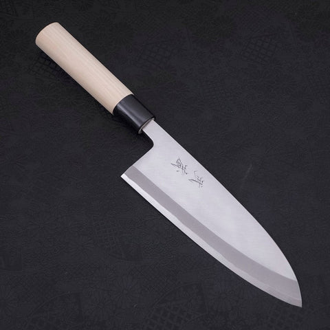 Deba SK Steel Kasumi Magnolia Handle 180mm (7”)-[Musashi]-[Japanese-Kitchen-Knives]