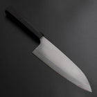 Deba Silver Steel #3 Kasumi Buffalo Ebony Handle 210mm (8.3”)-[Musashi]-[Japanese-Kitchen-Knives]