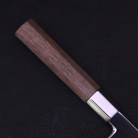 Deba Silver Steel #3 Walnut Handle 135mm (5.3”)-[Musashi]-[Japanese-Kitchen-Knives]