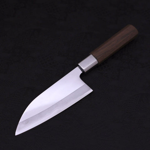 Deba Silver Steel #3 Walnut Handle 150mm (5.9”)-[Musashi]-[Japanese-Kitchen-Knives]
