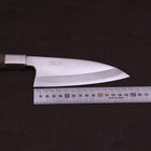 Deba Silver Steel #3 Walnut Handle 150mm (5.9”)-[Musashi]-[Japanese-Kitchen-Knives]