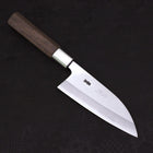 Deba Silver Steel #3 Walnut Handle 150mm (5.9”)-[Musashi]-[Japanese-Kitchen-Knives]
