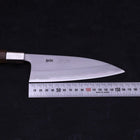Deba Stainless Clad Blue Steel #2 Walnut Handle 165mm (6.5”)-[Musashi]-[Japanese-Kitchen-Knives]