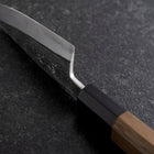 Deba VG-10 Nashiji Buffalo Walnut Handle 90mm (3.5”)-[Musashi]-[Japanese-Kitchen-Knives]