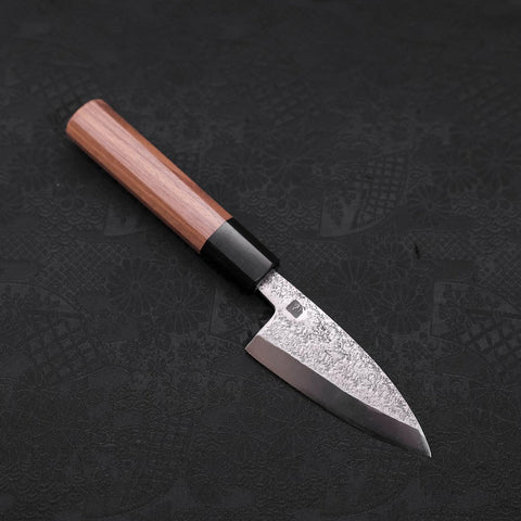 Deba VG-10 Nashiji Walnut Handle 90mm (3.5”)-[Musashi]-[Japanese-Kitchen-Knives]