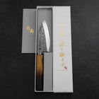 Deba VG-10 Nashiji Yaki-Urushi Handle 120mm (4.7”)-[Musashi]-[Japanese-Kitchen-Knives]