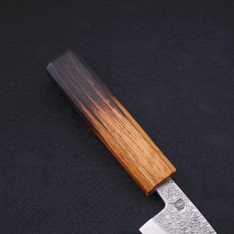 Deba VG-10 Nashiji Yaki-Urushi Handle 90mm (3.5”)-[Musashi]-[Japanese-Kitchen-Knives]
